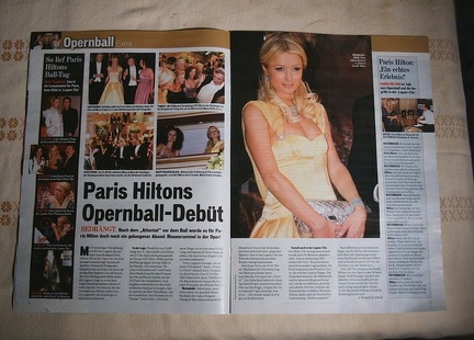 Seite 6 und 7 aus Opernballbeilage Ã–sterreich vom 16. Februar 2007.