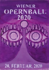 Plakat Opernball 2020 gross